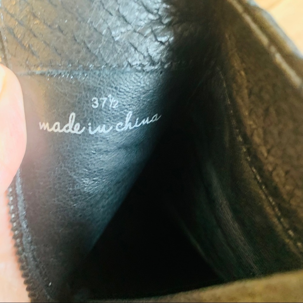 JOIE Jalena Snake Embossed Wedge Ankle Boot - Picture 9 of 9